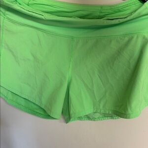 lululemon athletica Green Athletic Shorts